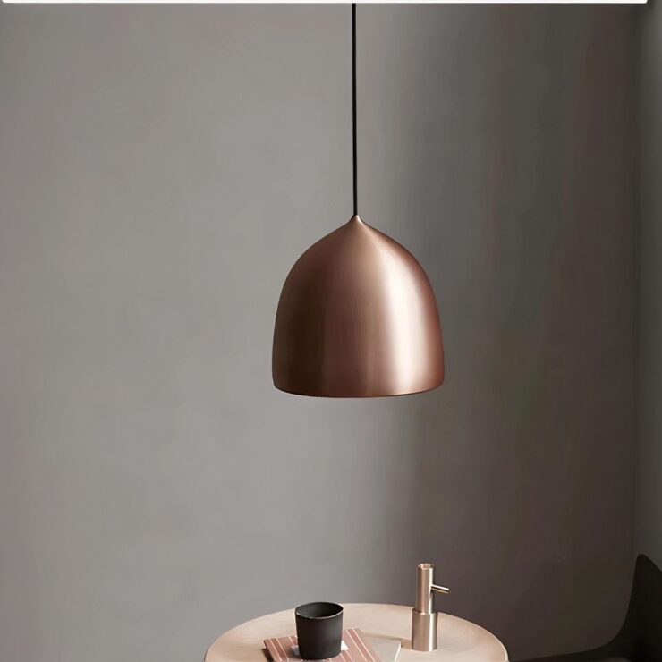 Lustre de bureau en métal