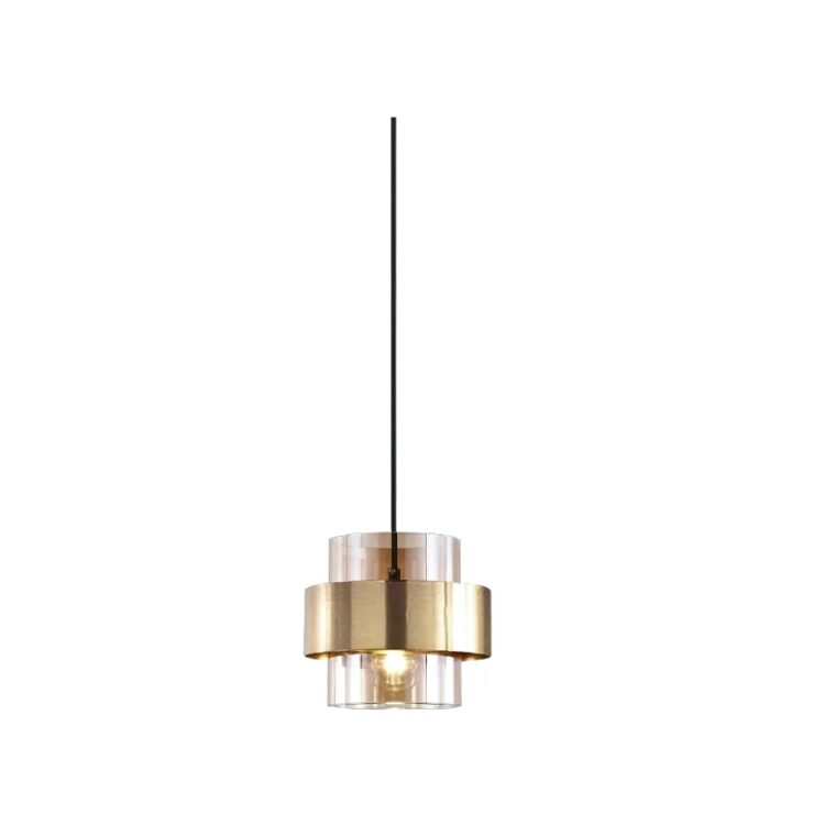 Lustre de bureau en verre au design moderne