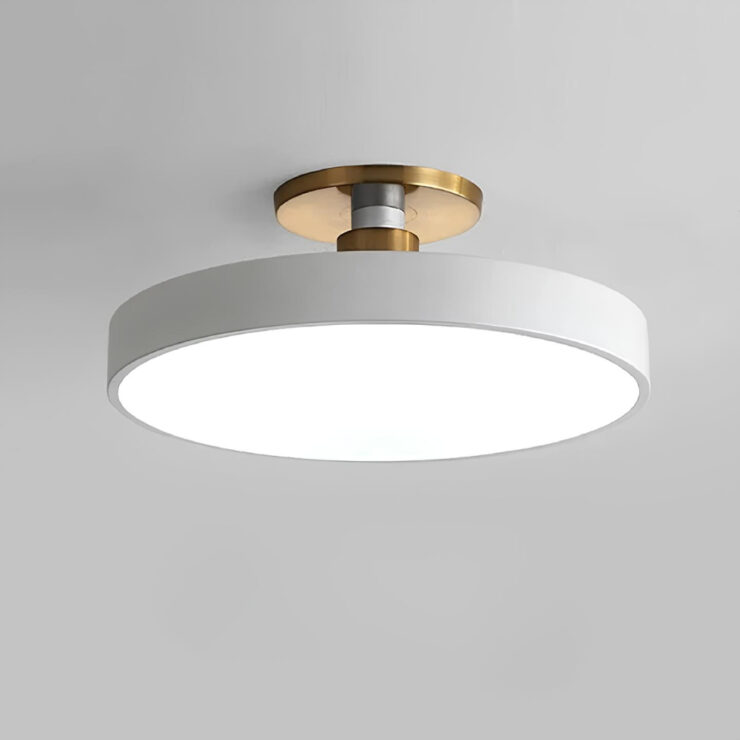 Lustre sans fil au design nordique coloré