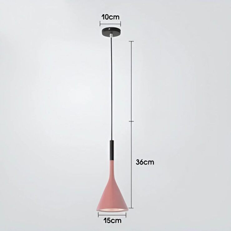 Lustre suspendu au design moderne