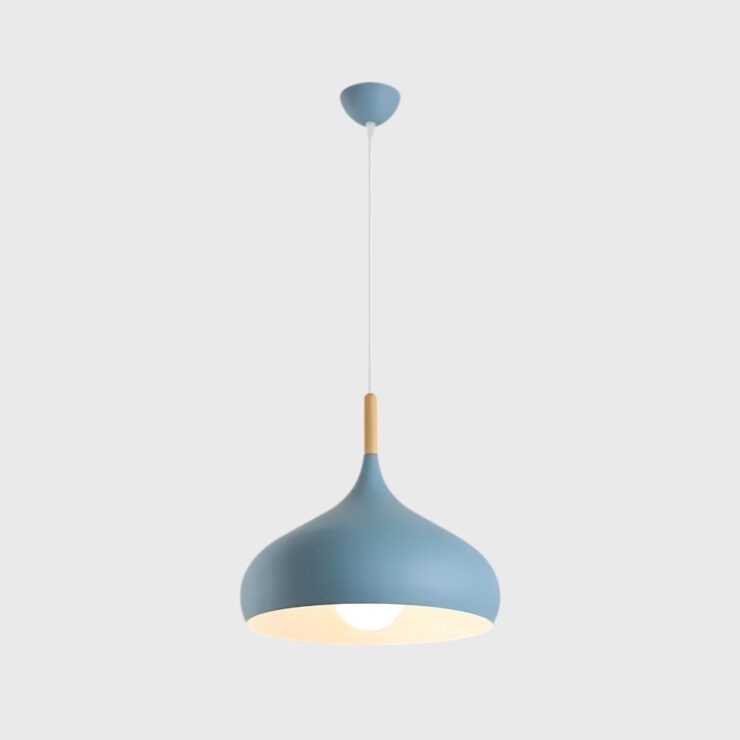 Lustre scandinave en forme de dôme