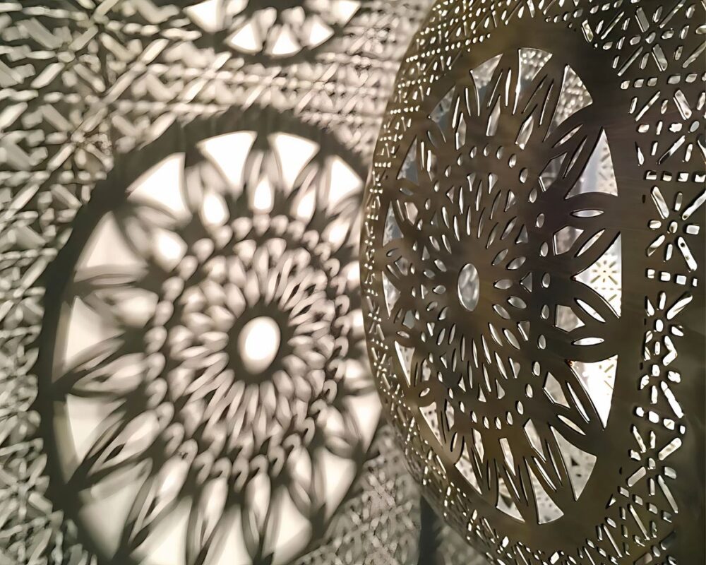 Lustre marocain suspendu style vintage • Lustre Design